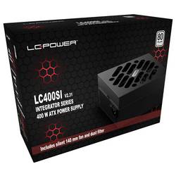 LC Power LC400SI V2.31 PC síťový zdroj 400 W ATX 80 PLUS®
