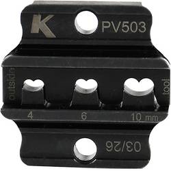 Klauke PV503 PV503 lis vložka Fotovoltaický konektor 4 do 10 mm² Vhodné pro značku (kleště) Klauke EKM50ML