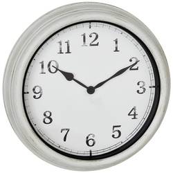 TFA Dostmann 60.3067.02 Quartz outdoorové hodinky 38 cm x 63 mm , bílá, odolné proti stříkající vodě , velký displej