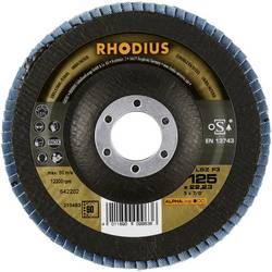 Rhodius 210483 LSZ F3 vějířový brusný kotouč Průměr 125 mm Ø otvoru 22.23 mm Zrnitost 60 nerezová ocel 1 ks