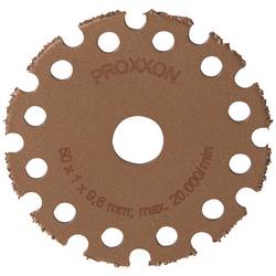 Proxxon Trennscheibe Wofram-Karbid 50x1,3x10mm für z.B. Holz+Fugenmörtel, f.LHW + LHW/A 28556 Řezný kotouč 50 mm 1 ks dřevo