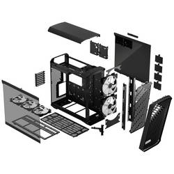 Fractal Design Torrent tower PC skříň černá
