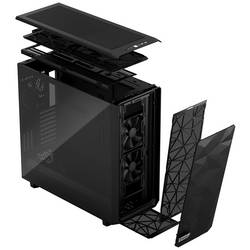 Fractal Design Meshify 2 XL Light Tempered Glass tower PC skříň černá