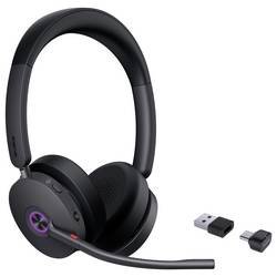 Yealink BH 74 Teams USB-C/A Headset otevřená (On Ear) Bluetooth® černá telefon