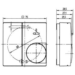 Eberle INSTAT 868-r1 bezdrátový termostat, 0536 10 291 900