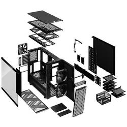 Fractal Design Define 7 midi tower PC skříň černá