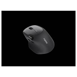 Rapoo MT560 myš, přenos bezdrátový, Bluetooth®, 9 tlačítko, 4000 dpi, černá
