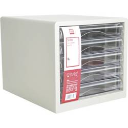 DELI D360181 box se zásuvkami DIN A4 Počet zásuvek: 5