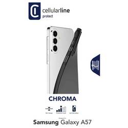 Cellularline zadní kryt na mobil Samsung Galaxy A57 5G černá CHROMAGALA57K
