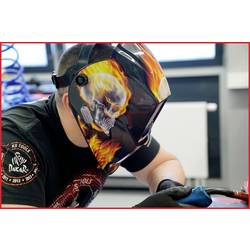 KS Tools 310.0155 svářecí kukla černá, oranžová, bílá