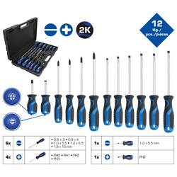 Brilliant Tools BT033012 sada šroubováků, plochý, BT033012