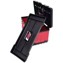 KS Tools 850.0345 box na nářadí, plast, ocelový plech, černočervená