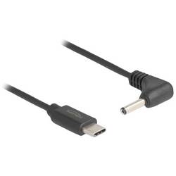 Delock Nabíjecí kabel USB USB-C ® zástrčka, DC zástrčka 3,5 mm 1.50 m černá s USB 85393