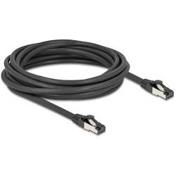 Delock 80574 RJ45 síťové kabely, propojovací kabely CAT 8.1 S/FTP 5.00 m černá 1 ks
