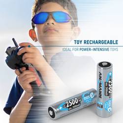 Ansmann maxE HR06 akumulátor AA, Ni-MH, 2500 mAh, 1.2 V, 4 ks