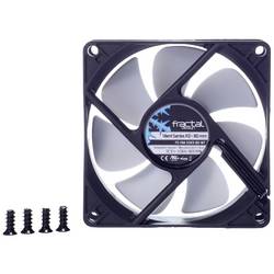Fractal Design Silent Series R3 80 mm PC větrák s krytem černá, bílá (š x v x h) 80 x 25 x 80 mm