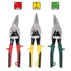 KS Tools 118.0050 Sada pákové nůžky na plech, 3 ks
