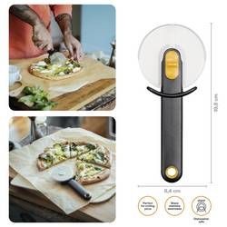 Fiskars 1079963 kráječ na pizzu černá/oranžová Délka 198 mm