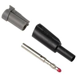 VOLTCRAFT MP-32 schwarz laboratorní zástrčka přírubová zástrčka černá 1 ks Bulk