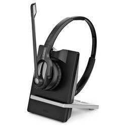 EPOS IMPACT D 30 USB ML Headset otevřená (On Ear) Bez kabelu, DECT stereo černá headset, regulace hlasitosti telefon