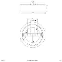 EVN R30180125 R30180125 LED stropní svítidlo LED pevně vestavěné LED 18 W bílá