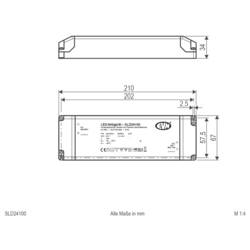 EVN SLD24100 napájecí zdroj pro LED konstantní napětí 100 W 24 V/DC stmívatelný 1 ks