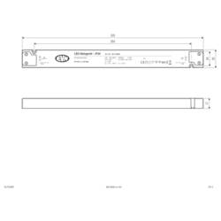 EVN SLF24060 napájecí zdroj pro LED konstantní napětí 24 V/DC schválení nábytku 1 ks