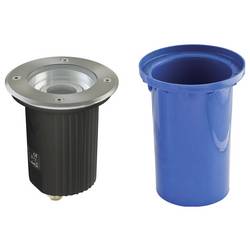 EVN 678235 678235 podlahové svítidlo GU10 vysokonapěťová halogenová lampa nerezová ocel