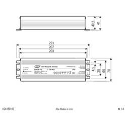 EVN K24150110 napájecí zdroj pro LED konstantní napětí 150 W 24 V/DC stmívatelný 1 ks