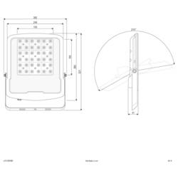 EVN LFE1000940 LFE1000940 LED reflektor 100 W Barvy světla (LED svítidlo): neutrální bílá