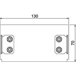 OBO Bettermann 6133292 zakončení (š x h) 70 mm x 130 mm 1 ks