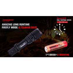 Powertac WAR-G4 FLW WARG4FLW LED kapesní svítilna napájeno akumulátorem 4200 lm 152 g