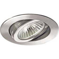 Brumberg 118022 118022 vestavné svítidlo, halogenová žárovka, GX5.3, 50 W, nerezová ocel