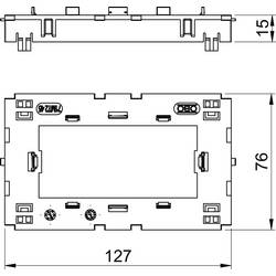 6288576 montážní držák 71MT2 45 127 mm 1 ks