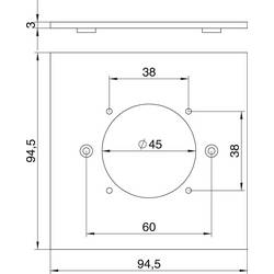 6109839 kryt VH-P7 94.5 mm žlutá 1 ks