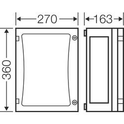 Hensel FP 0210 68000198 pouzdro 270 x 360 x 163 plast 1 ks