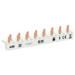 ABB 2CDL230180R1016 Fázová lišta FlexLine 3P+N, 16 pinů, 8 TE PSX3/16N Phase busbar šedá 10 mm² 63 A 1 ks