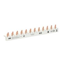 ABB 2CDL230180R1024 Fázová lišta 3P+N, 24 pinů, 10 qmm PSX3/24N Phase busbar šedá 10 mm² 63 A 1 ks
