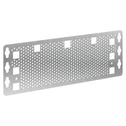 Striebel & John 2CPX031421R9999 Montážní deska z děrovaného plechu UZM61M, 1R, malý rozvaděč Mounting plate 1 ks