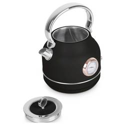 BerlingerHaus rychlovarná konvice, bez BPA, Cool touch pouzdro, ochrana proti přehřátí, černá, růžovozlatá , BH9513