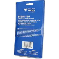Rukojeti s tažným drátem, 3 ks Brilliant Tools BT681150