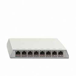 Rutenbeck PP-Cat.6A #23611108 8 portů patch panel CAT 6A bílá osazený