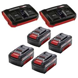Einhell Professional Power X-Change GP-CM 36/47 S Li BL (4x4,0Ah) akumulátor Akumulátorová sekačka vč. 2. Nabíječka Twincharger, Vč. 4 akumulátorů 4.0 Ah šířka