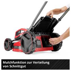 Einhell Professional Power X-Change GP-CM 36/47 S Li BL (4x4,0Ah) akumulátor Akumulátorová sekačka vč. 2. Nabíječka Twincharger, Vč. 4 akumulátorů 4.0 Ah šířka