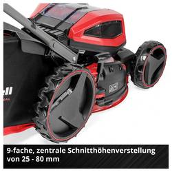 Einhell Professional Power X-Change GP-CM 36/47 S Li BL (4x4,0Ah) akumulátor Akumulátorová sekačka vč. 2. Nabíječka Twincharger, Vč. 4 akumulátorů 4.0 Ah šířka