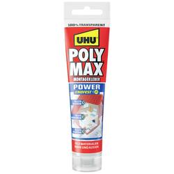 UHU Poly Max® Power Tansparent lepící a tmelící hmota Barva transparentní 47845 115 g