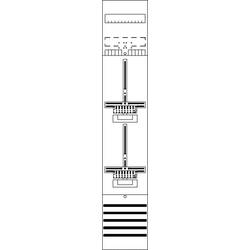 Striebel & John 2CPX054098R9999 DF19P2 pole counter vestavné Počet modulů (šířka) = 12 Obsah 1 ks