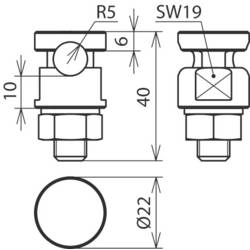 DEHN 301209 KSV 200 10 FER V2A KS spojka 1 ks
