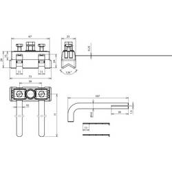 DEHN 540821 EX BRS 27 Pásková spona 1 ks