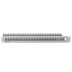 Rutenbeck PP-UM A-24/1 24 portů patch panel 483 mm (19) CAT 6A 1 U vícebarevná neosazený